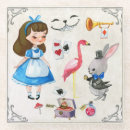 Search for alice in wonderland coasters White rabbit