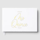 Recherche de mis quince guest books 15 ans