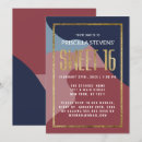 Search for gold foil border invitations Elegant chic