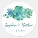 Search for succulents wedding stickers Cactus