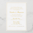 Search for black and gold wedding invitations Minimalistic