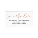 Search for modern save the date return address labels Calligraphy
