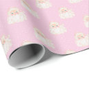 Search for pink santa wrapping paper Grandmillennial christmas
