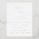 Recherche de silver foil invitations Calligraphie