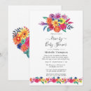 Search for fiesta shower invitations Floral