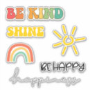 Search for six stickers Rainbow