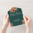 Search for dark green and gold invitations Rustic
