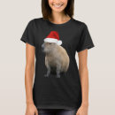 Search for capybara tshirts Santa