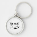 Search for parent premium round keychains Modern