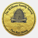 Search for bee hive stickers Pure raw honey