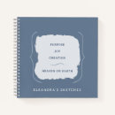 Recherche de crochet carnets Bleu