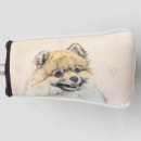 Search for pomeranian golf head covers Dog