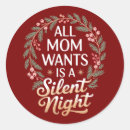 Search for silent night stickers Snow