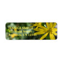 Search for yellow daisy return address labels Flower