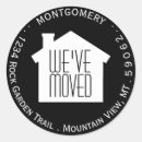 Search for circle return address labels Black and white