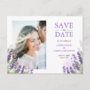 Search for lavender save the date postcards Purple