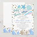 Search for blue seashells invitations Ocean
