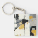 Search for gray yellow square keychains Contemporary