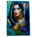 Search for red and gold gift bags Magical