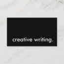 Recherche de journalistes cartes visite Écrivain