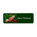 Search for green ribbon return address labels Red