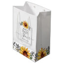 Search for yellow sunflowers gift bags Thank you
