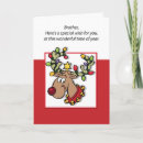 Search for brother funny christmas cards Reindeer