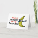 Search for banana postcards Funny birthday