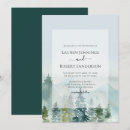 Search for pine tree wedding invitations Boho