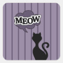 Search for cat saying stickers Purple