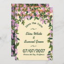 Recherche de wisteria wedding save the dates Élégant