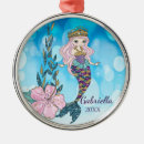 Search for mermaid ornaments Under the sea