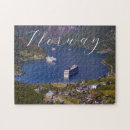 Recherche de fjord puzzles Pittoresque