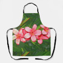 Search for pink plumeria aprons Tropical
