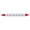 Search for striped writing supplies Red