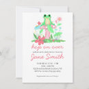 Recherche de grenouille de fille invitations Toute personne