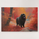 Recherche de chien de terre neuve puzzles Animal