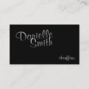 Search for chauffeur business cards Modern