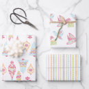 Search for christmas bird wrapping paper Blue