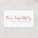 Search for embroidery business cards Professional