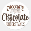 Recherche de chocolat foncé autocollants Chocolat au lait