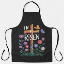 Search for he is risen aprons Easter