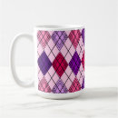 Search for pink argyle mugs Black