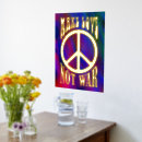 Search for 60s psychedelic posters Peace