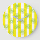 Recherche de blanc brillant horloges Floral