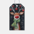 Search for cute reindeer gift tags Rustic