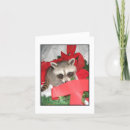 Search for wildlife christmas cards Raccoons