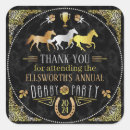 Search for gold horse stickers Horseshoe