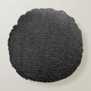 Search for black leather pillows Background
