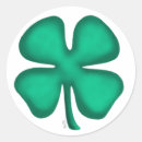 Search for clover leaf stickers St patrick day